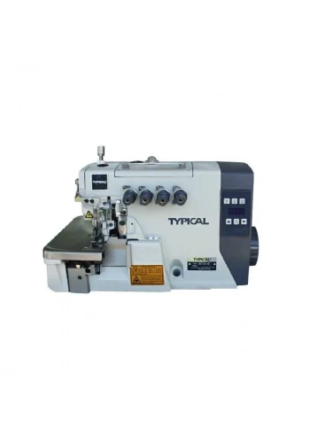 Typical GN-7100-5HD Elektronik Direct Drive 5 İplik Kot İğne Pozisyonlu Overlok Dikiş Makinası