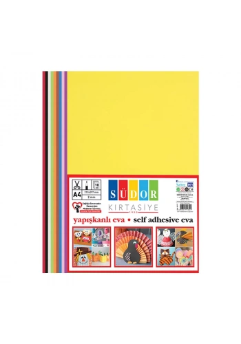 SÜDOR SK17 YAPIŞKANLI EVA 2mm 20x30 10 RENK