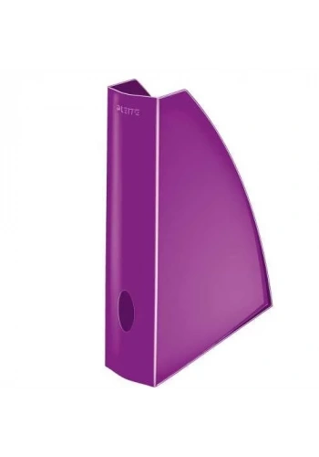Leitz 5277 WOW Metalik Mor Plastik Magazinlik