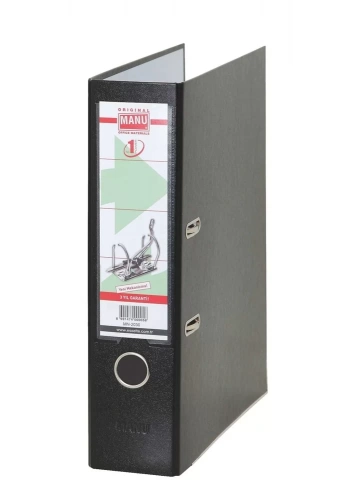Esselte Manu 2030 Siyah Geniş Plastik Klasör