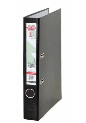 Esselte Manu 2035 Siyah Dar Plastik Klasör