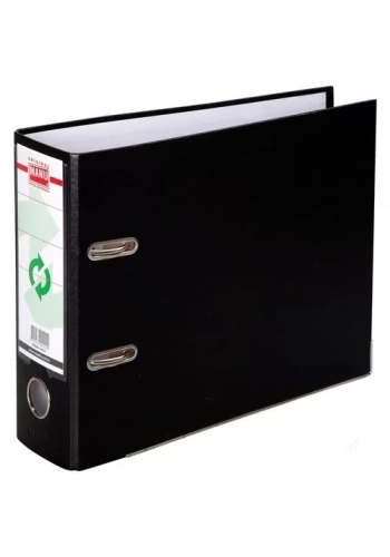 Manu 2037 Siyah Plastik Telgraf Klasörü