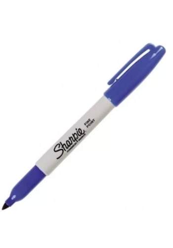 Sharpie Fine Point Yuvarlak Uçlu Mavi Permanent Kalemi