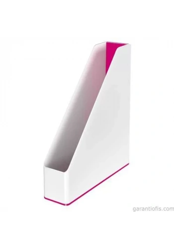 Leitz 5362 WOW Duo Metalik Pembe Kutu Klasör (Magazinlik)