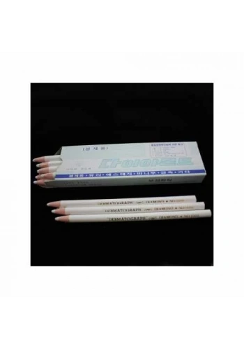 Diamond İpli Beyaz Asetat İşaretleme Kalemi (12 li Paket)