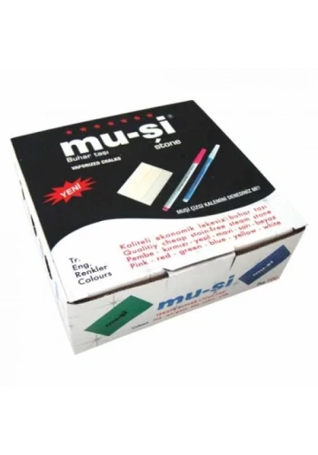 Mu-Şi Buhar İle Uçan Çizgi Taşı (100 lü Paket)