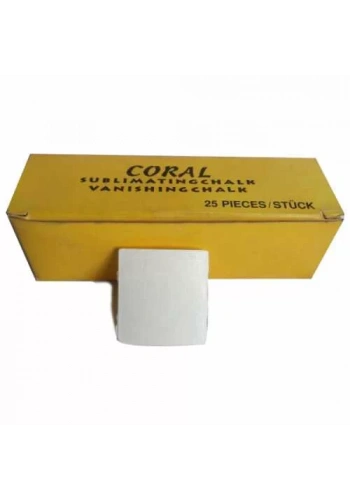 Coral Buhar İle Uçan Beyaz Çizgi Taşı (25 li Paket)