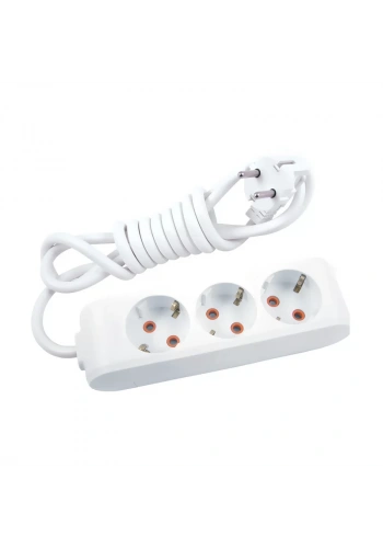 VİKO 16414 MULTİ-LET TOPRAKLI PRİZ ÇOKLAYICI 2m 3LÜ