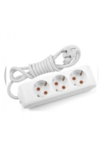 VİKO 16416 MULTİ-LET TOPRAKLI PRİZ ÇOKLAYICI 5m 3LÜ