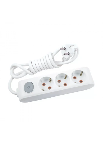 VİKO 16419 MULTİ-LET ANAHTARLI TOPRAKLI PRİZ ÇOKLAYICI 2m 3LÜ