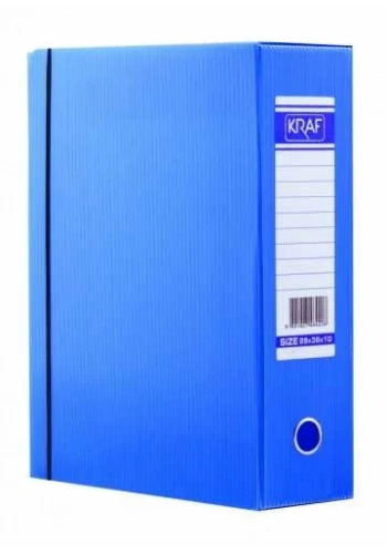 Kraf 890G Özel Battal Geniş Lastikli Arşiv Kutusu (29x40x9cm)