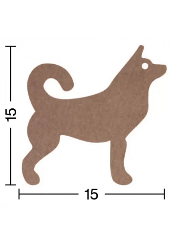 Hobi-Art H 67 Ayakta Durabilen Ahşap Kurt (18 mm Kalınlık)