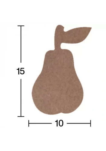 Hobi-Art H 74 Ayakta Durabilen Ahşap Armut (18 mm Kalınlık)