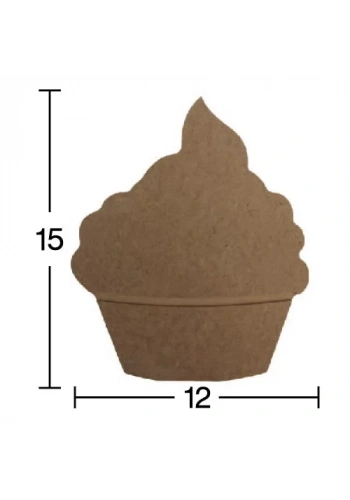 Hobi-Art H 75 Ayakta Durabilen Ahşap Kek (18 mm Kalınlık)