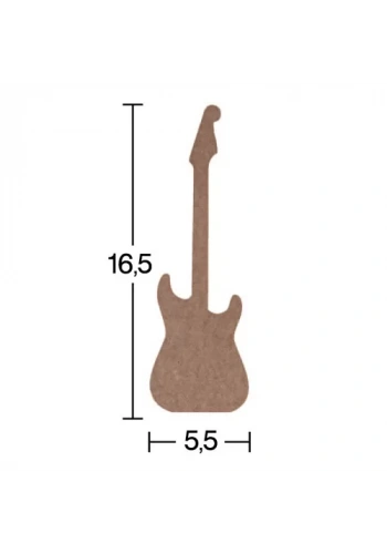 Hobi-Art H 94 Ayakta Durabilen Ahşap Gitar (18 mm Kalınlık)