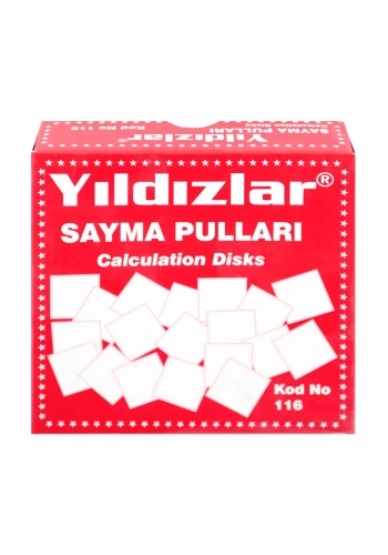 YILDIZLAR 116 SAYMA PULLARI