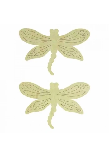 Hobi-Art KD 338 Yusufçuk Böceği Figürlü Mini Ahşap Obje