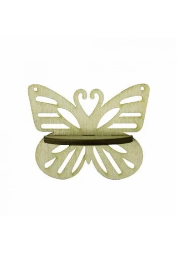 Hobi-Art KD 342 Kelebek Figürlü Mini Ahşap Obje