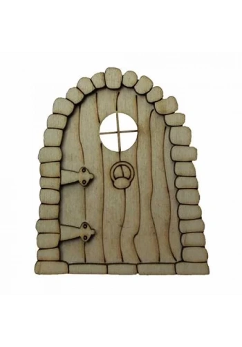 Hobi-Art KD 355 Kapı Figürlü Mini Ahşap Obje