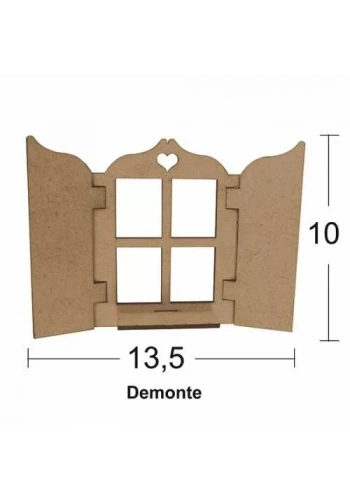 Hobi-Art L 247 Ham Ahşap Mini Objeler