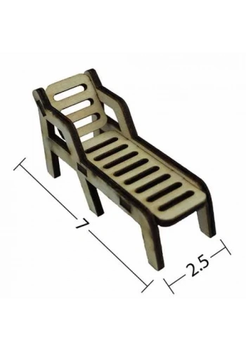 Hobi-Art MN 55 Ham Ahşap Minyatür Obje