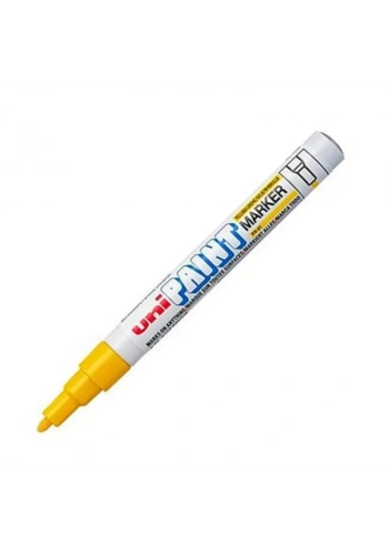 UNİ PX-21 YAĞ BAZLI PAİNT MARKÖR 0.8-1.2mm SARI