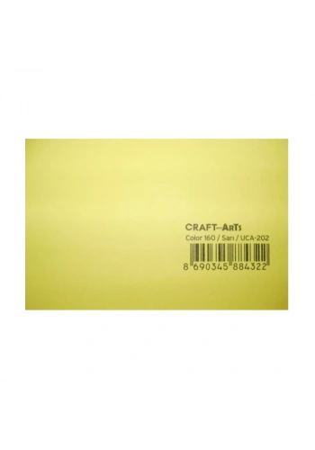 CRAFT&ARTS FON KARTONU 50x70 SARI 160gr