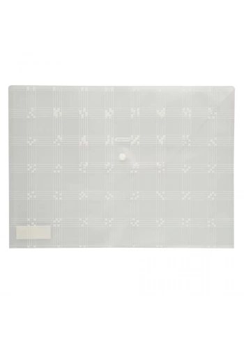 Bigpoint BP235 Desenli Şeffaf Çıtçıtlı A4 Dosya (12 li Paket)