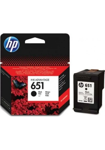 HP C2P10AE (651) SIYAH MUREKKEP KARTUSU 600 SAYFA