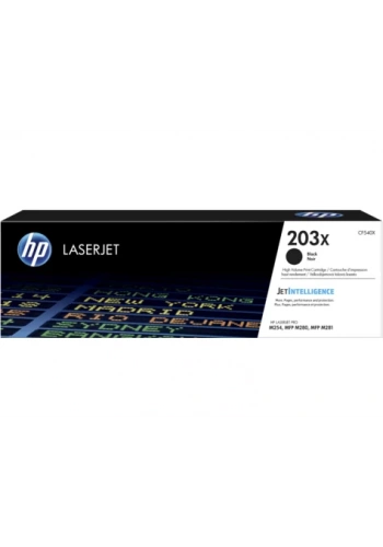 HP CF540X (203X) SIYAH YUKSEK KAPASITELI TONER 3.200 SAYFA