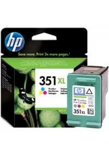 HP CB338EE (351XL) UC RENKLI YUKSEK KAPASITELI MUREKKEP KARTUSU 580 SAYFA