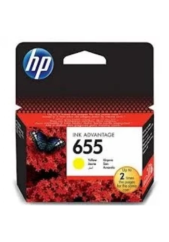HP CZ112AE (655) SARI MUREKKEP KARTUSU 600 SAYFA