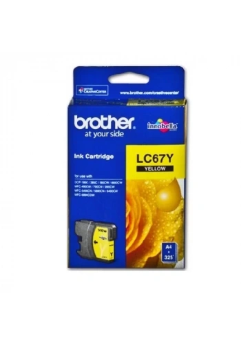 BROTHER LC67Y SARI 325 SAYFA KARTUS MFC-795CW, MFC-J615W