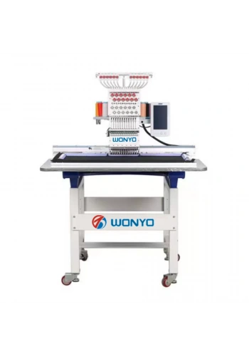 Wonyo WY1201CM Tek Kafa 12 İğne Nakış Makinesi (80Cm X 50Cm İşleme)