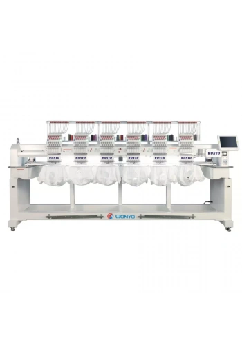 Wonyo WY1206CH 6 Kafa 12 İğne Nakış Makinesi (45Cm X 40 Cm İşleme Alanı)