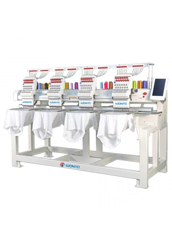 Wonyo WYQ1204 4 Kafa 12 İğne Nakış Makinesi (40Cm X 50Cm İşleme Alanı)