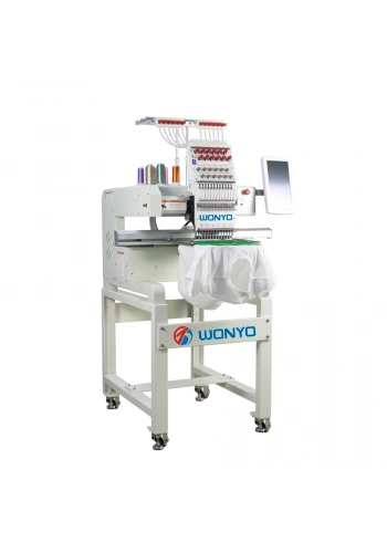 Wonyo WYQ1201L Tek Kafa 12 İğne Nakış Makinesi (60Cm X 40 Cm İşleme Alanı)