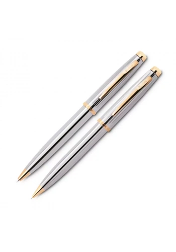 SCRİKSS 39 TÜKENMEZ KALEM+VERSATİL KALEM SETİ GOLD-KROM