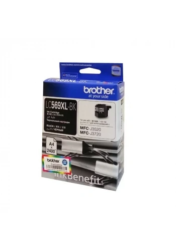 BROTHER LC569XLBK SIYAH 2400 SAYFA KARTUS MFC-J3720