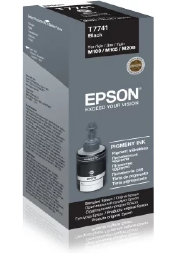 EPSON C13T77414A BLACK, PIGMENT-140ML-M105,M100,M200