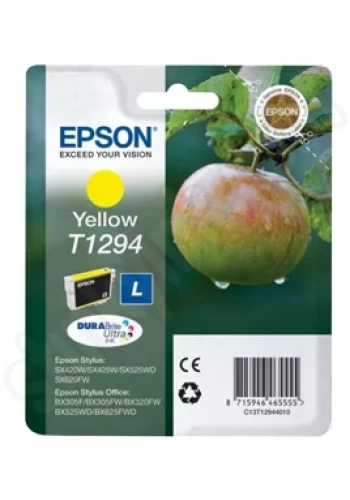 EPSON C13T12944022 YELLOW-L-500SF-B42WD/BX305F/BX320/BX525/BX625 7 ML-L