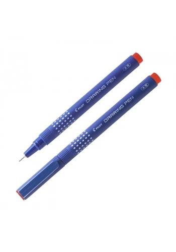 PİLOT DRAWİNG ÇİZİM KALEMİ 0.8mm KIRMIZI (51009503) (SWN-DR-08-R)
