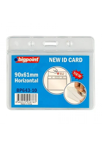 Bigpoint BP643 Kart Poşeti Dikey 90x61mm (10 lu)
