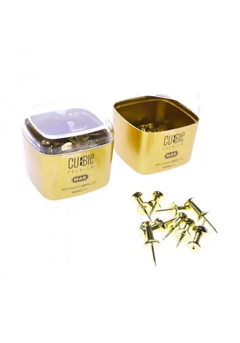 MAS 1311 CUBBİE PREMİUM HARİTA ÇİVİSİ GOLD 25 ADET