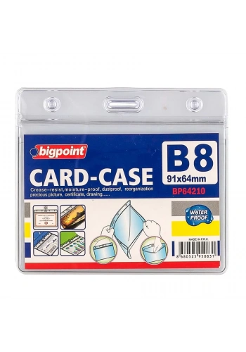 Bigpoint BP642 Kilitli Kart Poşeti Yatay 91x64mm (10 lu)