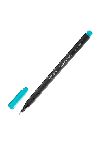 MAPED 749120 FİNELİNER KEÇE UÇLU KALEM DENİZ MAVİSİ