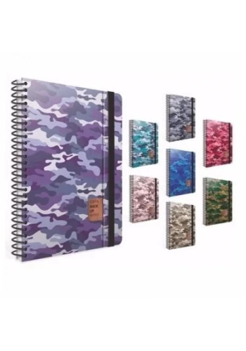 GIPTA BACKUP NOTES SERT KAPAK DEFTER 13x21 ÇİZGİLİ 120 YAPRAK (5092)