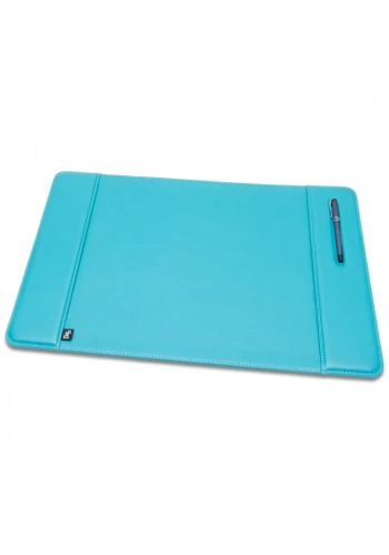 2K 535-12 Rainbow Turkuaz Suni Deri Tek Parça Pad Sümen