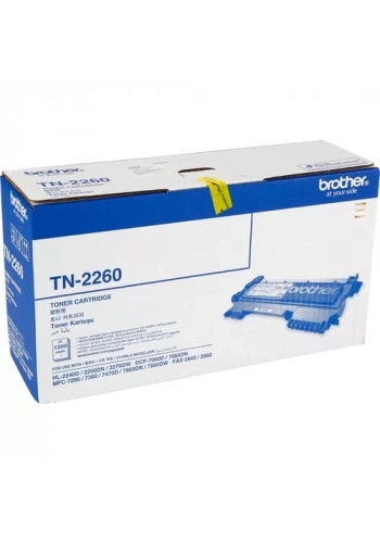 Brother TN 2260 Siyah Orjinal Toner