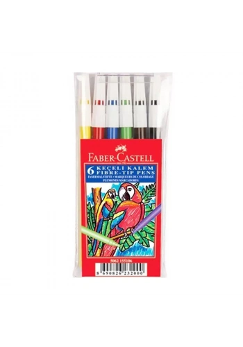 FABER-CASTELL KEÇELİ KALEM 6 RENK (155106)